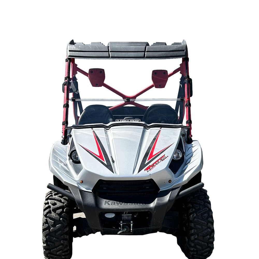 Clearly Tough Kawasaki Teryx (2010-2013) Full Folding Windshield