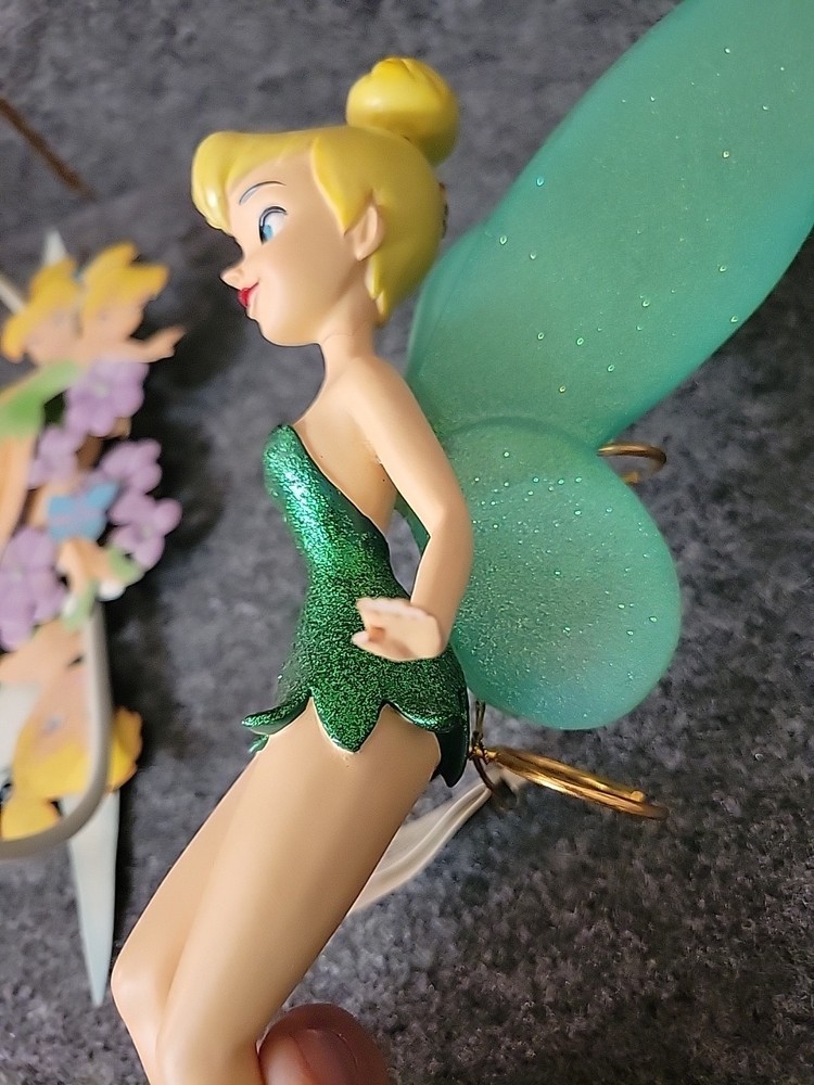 Vintage Tinker Bell Christmas Topper Read Missing Hand