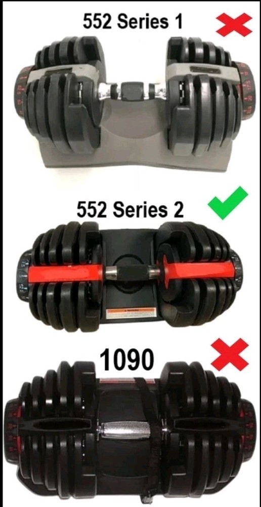 Bowflex SelectTech 552 Dumbbells Plate 3 Replacement Weight 5 lb SERIES 2 ONLY