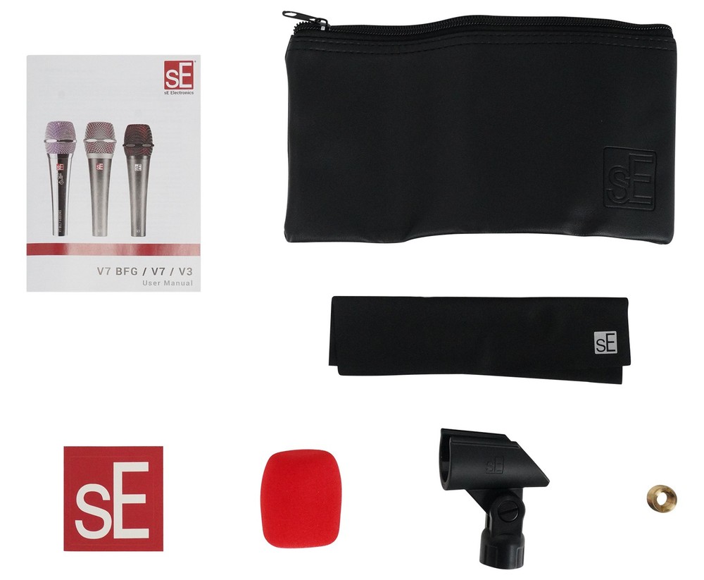 Se Electronics V7 CHROME Dynamic Microphone Vocal Handheld Supercardioid mic