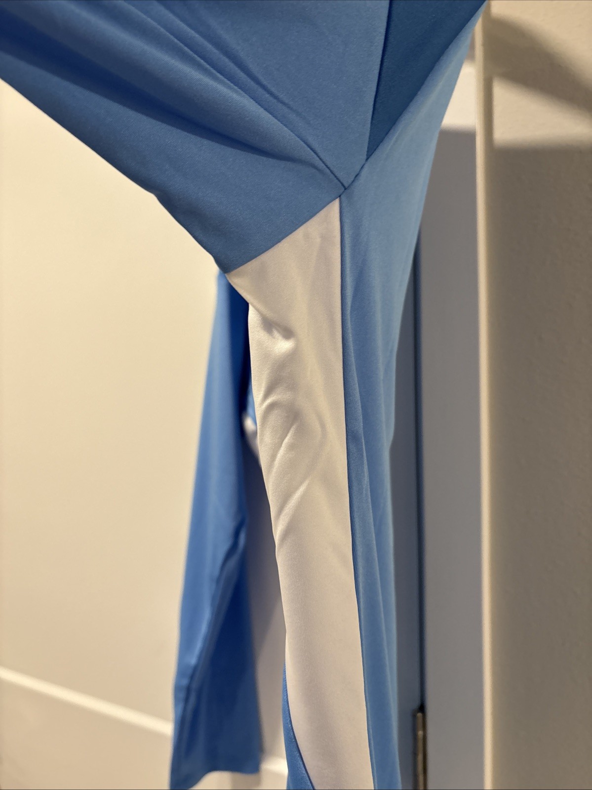 Adidas Tiro 25 Competition Blue Burst Goalkeeper GK LS Jersey JI9722 Men's L NWT