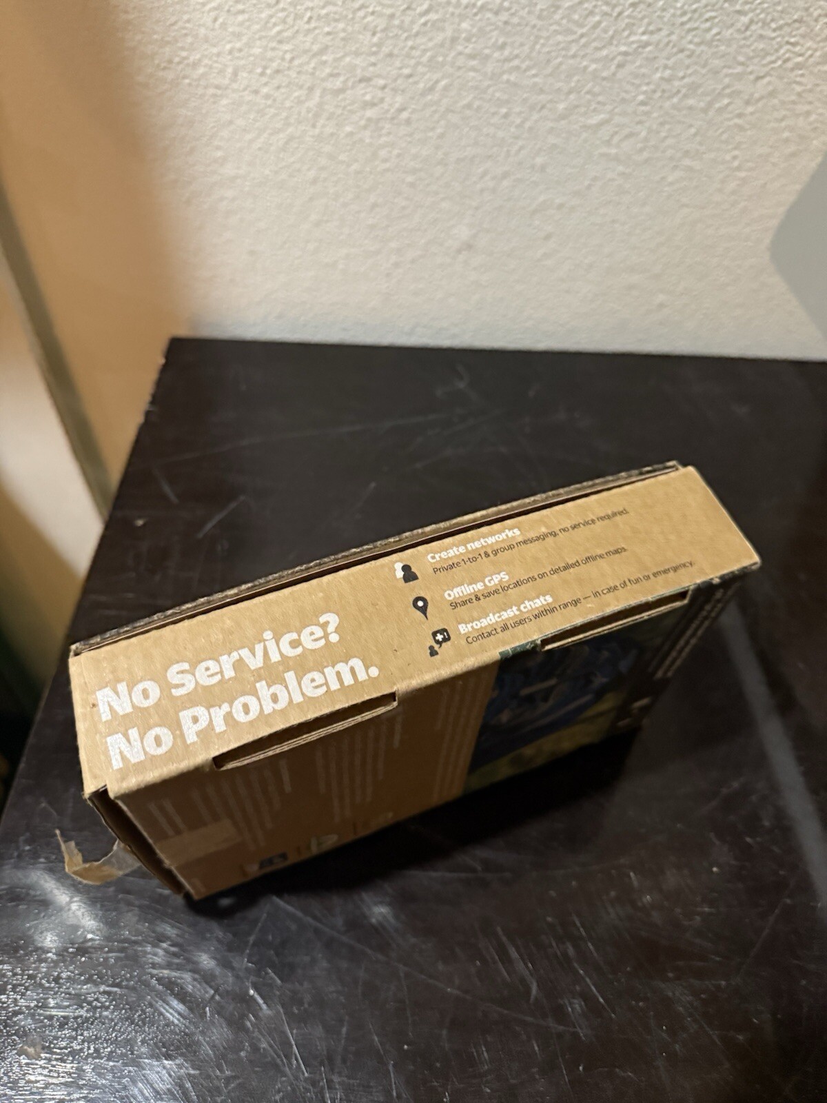 2 of GoTenna Off-Grid Texting SMS GPS Communicator Radio. Purple & Orange. 2x