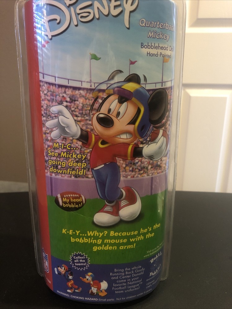Quarterback Mickey Bubblehead