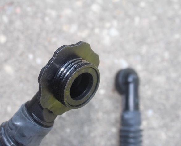 New in Package U.S. Military Gas Mask Hose Extension for M40, M42, M45, CP4R3T3A