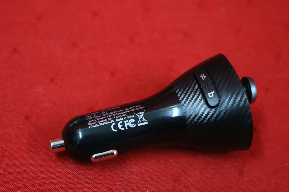 Rexing - FM3 Car Wireless FM Transmitter Dual Fast Charging Multiport - NEW #N1