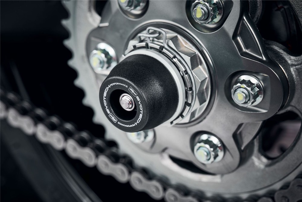 Evotech Rear Spindle Bobbins - Ducati Diavel V4 2023+