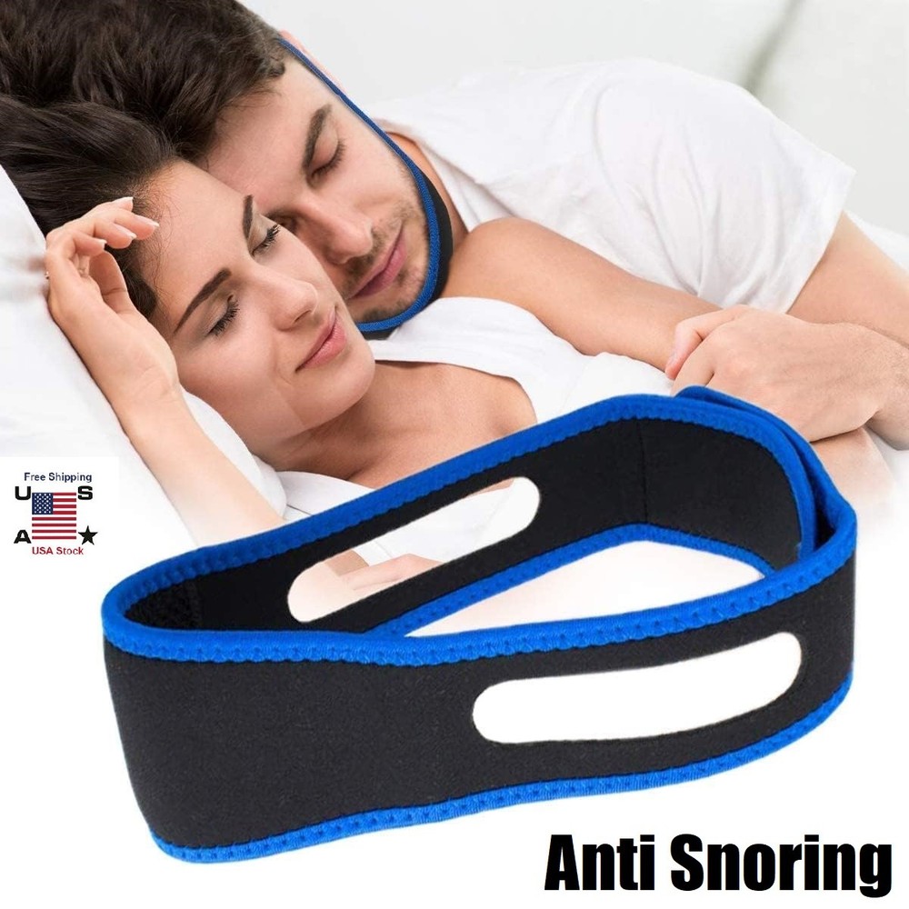 2* Anti Snoring Chin Strap Chin Strap for Sleeping,Snoring Solution Comfortable