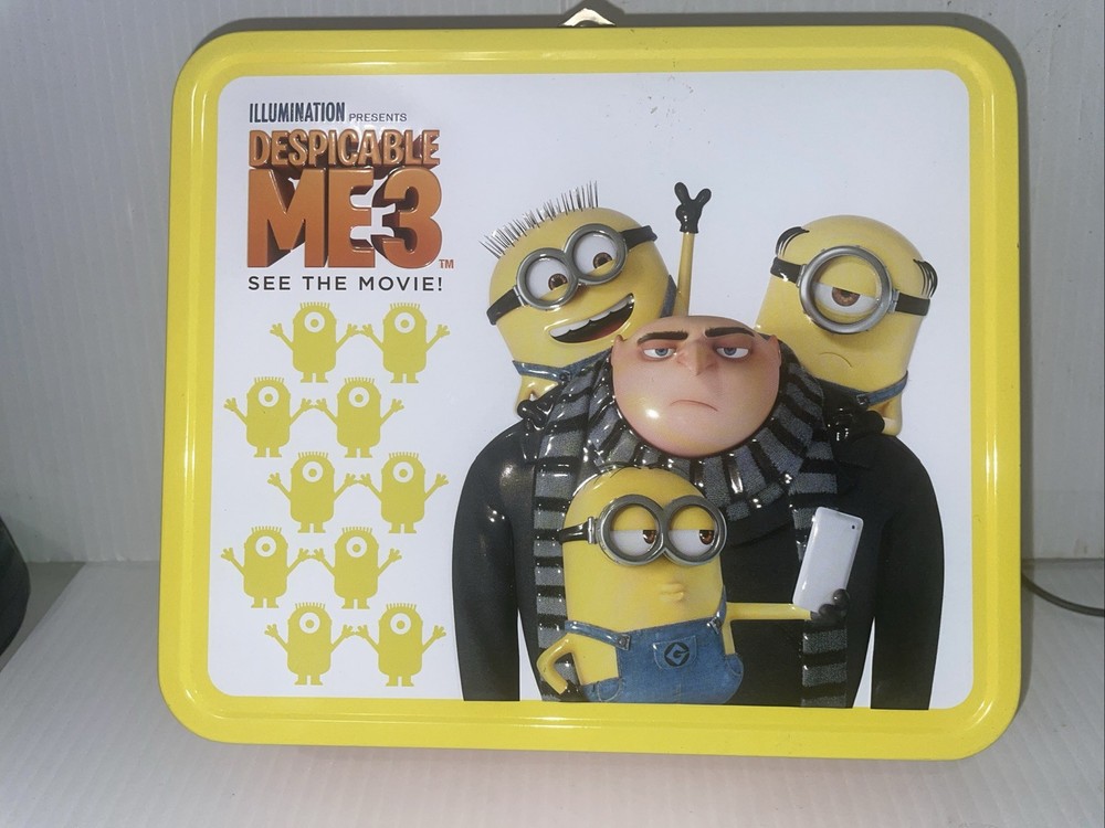 Despicable Me 3 Metal Lunchbox Tin