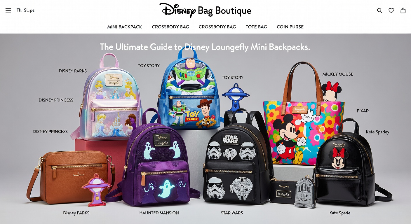 The Ultimate Guide to Disney Loungefly Mini Backpacks